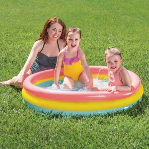 Intex 57412 Sunset Glow Pool Small Inflatable Pool For Babies