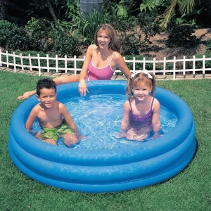 Intex 58426 Crystal Blue Kids Inflatable Splash Pool For Toddler