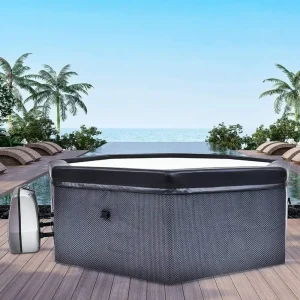 Avenli Swift Aegean Spa Pool 6 Person Rigid Foam Wall Hot Tubs Portable Outside Winter Hot tub