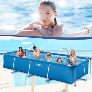 Intex 28273 Rectangular Above Ground Swimming Frame Pool 450x220x84cm
