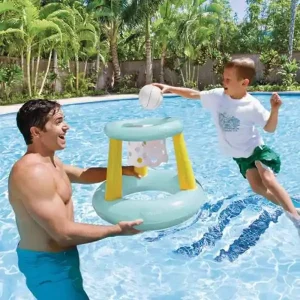 Intex 58504 Water Pool Game Inflatable Floating Basketball Hoop For Kids